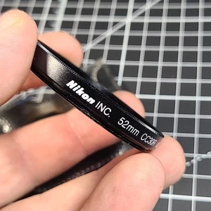 Nikon 52mm CC30R Red Color Compensating Glass Filter In Case - Picture 1 of 9