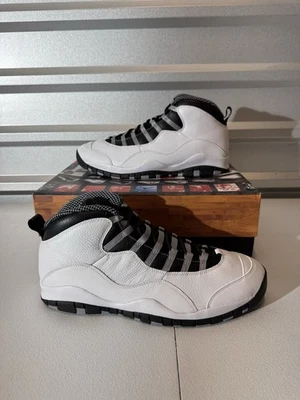 Jordan 10 Retro OG Gris Acero Claro HJ6779-104 2025 Talla 15 NUEVO DS Foto 1 de 4