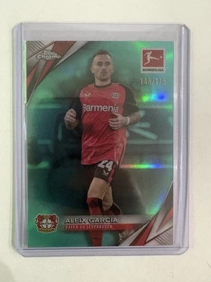 2024-25 Topps Cromo Bundesliga - Aleix Garcia #64 Aqua Refractor /175 Foto 1 de 2