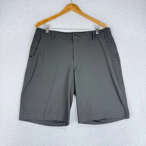 Lululemon ABC Pants Mens 38 Charcoal Grey Slim Fit Stretch Travel Casual - Picture 1 of 8