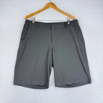 Lululemon ABC Pants Mens 38 Charcoal Grey Slim Fit Stretch Travel Casual - Image 1 of 4