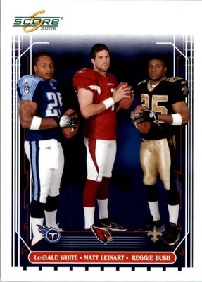 2006 Score Glossy #330 LenDale White/Matt Leinart/Reggie Bush - FB - Image 1 of 2