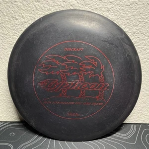 Vintage Discraft Typhoon Disc Golf Disc Black 177 Gram - Picture 1 of 6