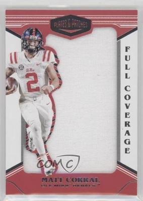 2022 Chronicles Draft Picks Plates & Full Coverage Matt Corral Rookie Patch RC - Image 1 of 2