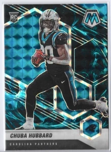 2021 Panini Mosaic - Rookies Chuba Hubbard #325 Genesis Mosaic Prizm (RC) - Bild 1 von 3