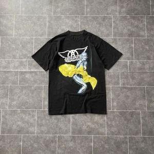 Camiseta Aero Smith Sorayama Negra Banda de Rock Fans de Música Usada - Imagen 1 de 12