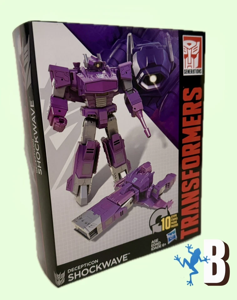 Figura de acción Transformers Generations Shockwave exclusiva de Walgreens nueva Foto 1 de 1