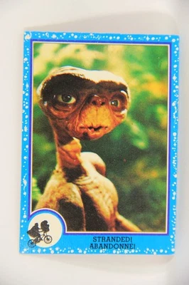 E.T. The Extra-Terrestrial 1982 Trading Card #3 Stranded FR-ENG OPC L019779 - Image 1 of 2