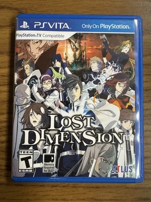 Lost Dimension (Sony PlayStation PS Vita, 2015) W/ Case ** RARE ** - Image 1 of 4