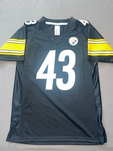 Camiseta de colección NFL Pro Line Troy Polamalu Pittsburgh Steelers juvenil L 14-16 - Imagen 1 de 6
