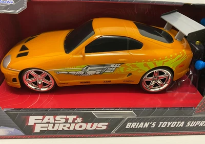 Coche Brian O'Connor 1995 Toyota Supra R/C Rápido y Furioso - Jada Toys - Escala 1:24 Foto 1 de 4