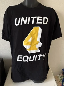 VTG.UFCW STRONG TOGETHER BARGAINING COMMITTEE   UNITED 4 EQUITY Men’s T-shirt XL - Picture 1 of 5