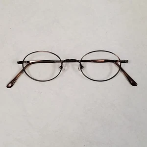 Montatura per occhiali da vista Eddie Bauer Carlsbad marrone 45 21 150 metallo ovale - Foto 1 di 5