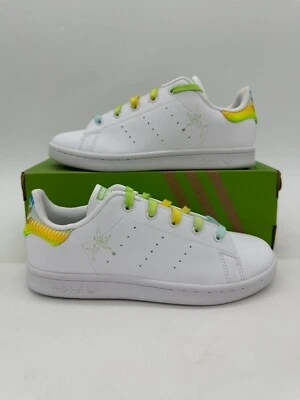 Adidas Stan Smith C Youth size 3 Women's Size 4.5 Tinker bell Shoes FX5999 - Image 1 of 4