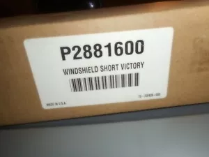 NOS Victory Motorcycle Short Windscreen Windshield OEM 2881600 - Picture 1 of 3