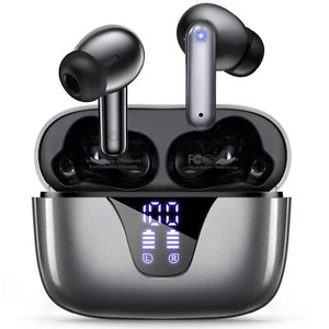 ZIUTY Wireless Earbuds 2025 Bluetooth Headphones 50hrs Stereo Deep Bass Ear B... - Picture 1 of 7