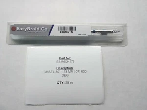Easybraid Solder Tip  EBM6CH176  CHISEL 30" 1.78 MM (.07) 600 DEG	 - Picture 1 of 2