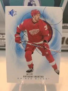 Upper Deck 2020-21 SP Hockey Anthony Mantha Blue Red Wings - Picture 1 of 2