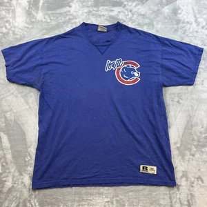 Vintage Iowa Cubs Russell Athletic T-Shirt XL blau Minor League Baseball - Bild 1 von 9