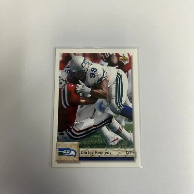 1992 Upper Deck - #495 Cortez Kennedy - Image 1 of 2