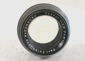 Obiettivo Carl Zeiss Jena - Tessar 1:2,8, 80 mm + 2 extender, filettatura a vite - Foto 1 di 6