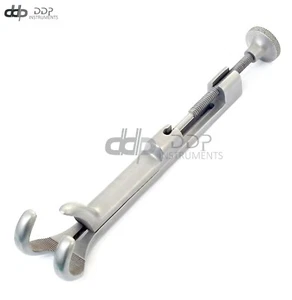 LOWMAN Bone Clamp 8" 1x2 Prong Jaw 3/4" calibrate 1.25" SURGICAL INSTRUMENTS - Picture 1 of 3