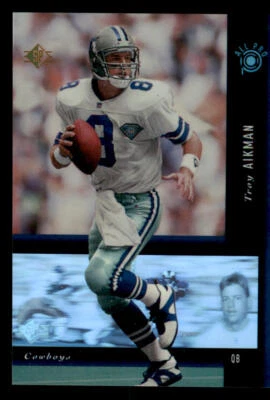 1994 SP Holoviews #PB9 Troy Aikman - Image 1 of 2