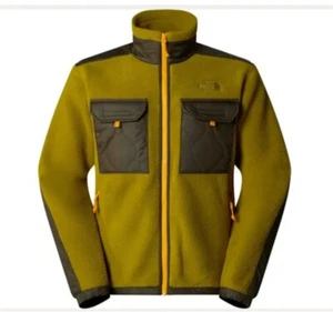 Men’s 2XL The North Face Royal Arch Full Zip Fleece Jacket Coat Sulphur Moss NWT - Picture 1 of 5