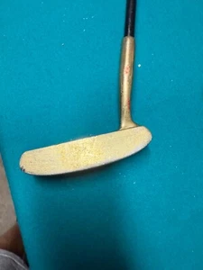 24K Gold Plated Golf Club RH Putter 35” Rare - Picture 1 of 5