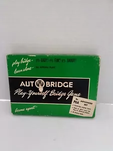 Vintage 1957 AutoBridge Play-Yourself Bridge Game - Picture 1 of 6