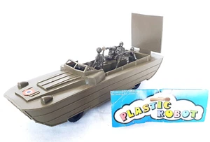 Plastic Robot France 1:32 US ARMY DUKW AMPHIBIAN JEEP Plastic 30cm MIB`70 RARE! - Picture 1 of 11