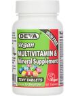 DEVA Multivitamin Mineral Supplement Vegan IRON FREE 90 Tiny Tabs - EXP 06/2023