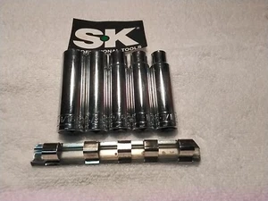 S-K 5PC 1/2" DRIVE DEEP SOCKET SET SAE - Picture 1 of 7