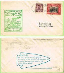 B181 Städtischer Flughafen Einweihung 4. Juli 1930 Coleraine MN - Bild 1 von 1