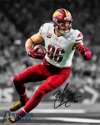 Zach Ertz Washington Commanders Signed Photo Autograph Print - Image 1 of 4