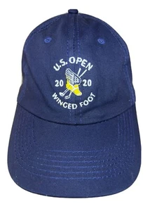 US Open Hat 2020. Pie alado. Miembro de la USGA. Azul oscuro. Tapa ajustable - Imagen 1 de 7