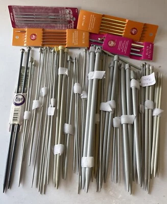 Large Lot Of Crochet Hooks Boye Aero Milward Metal Aluminum Knitting Needles - Image 1 of 4