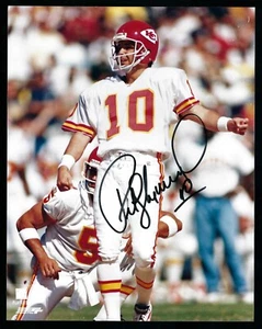 Lote de 3 fotografías firmadas por Pete Stoyanovich 8x10 Chiefs Placekicker - Imagen 1 de 3