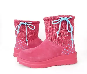 NWB UGG Women’s Knit Slouchy Mini Comfy Boot Size 8 M (US) Punch Knit - Picture 1 of 12