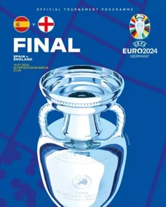 England V Spain Euro 2024 Final Official Programme - Picture 1 of 1