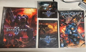 StarCraft II Lot The Art Of, DVD, Soundtrack, Comic Wings Of Liberty SEALED/NEW - Foto 1 di 6