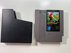 Golf 5-Screw Cartridge Only- Nintendo NES- TESTED w/ Dust Sleeve 