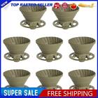 Portable Coffee Making Tool Accessories for Cake Cup Filter Paper (Army Green)