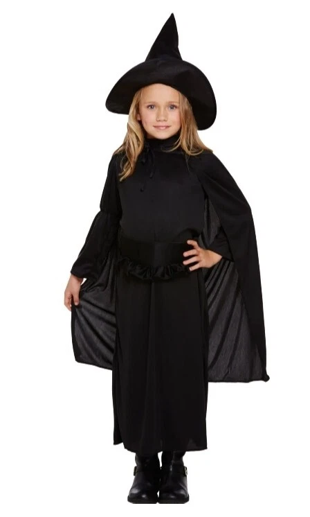Girls Wicked Witch Halloween Costume Fancy Dress cosplay carnival party outfit - Image 1 of 1
