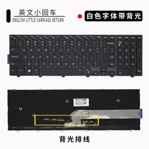 Teclado para computadora portátil Dell 15-3000 17-5000 5559 N5545 N5547 P51F P39F P57F 15MR-1528 - Imagen 1 de 9