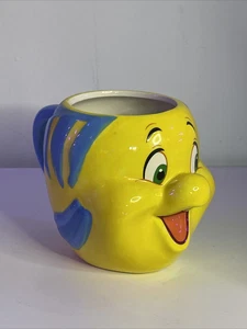 Disney The Little Mermaid Flounder 3D Mug - Picture 1 of 3