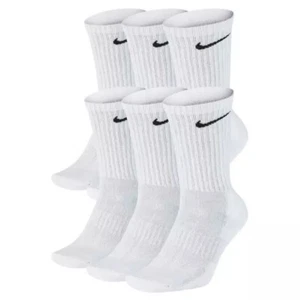Nike Men's Socks Dri-Fit Everyday Cushioned Athletic Fitness Crew Training Socks - Picture 1 of 19