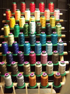 NEW! 50 Cones Isacord Polyester Embroidery Thread Kit #6 New In Wrapper! - Picture 1 of 10