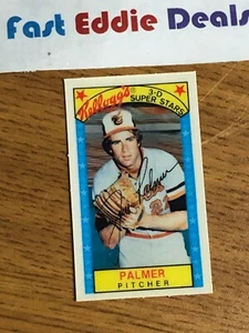 KELLOGG'S MLB BASEBALL 1979 3-D SUPERSTARS JIM PALMER BASEBALL CARD 5 XOGRAPH - Picture 1 of 2