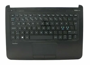 Nordic palmrest with keyboard for HP PAVILION TOUCHSMART 11-E /HP436-NOR-P - Picture 1 of 2